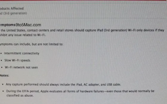 Problemi al WiFi, Apple ritira tutti gli iPad difettosi