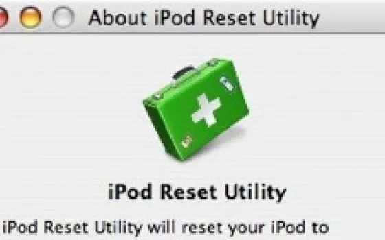 iPod Shuffle Reset Utility 1.0.2