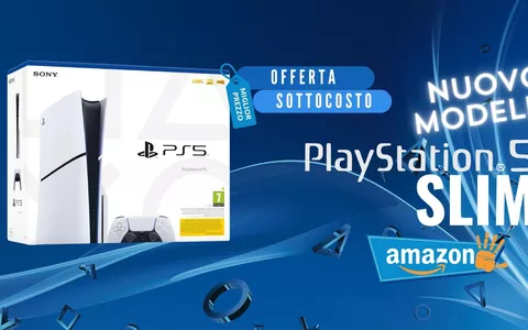PlayStation 5 Slim SCONTATA del 14% torna disponibile venduta e spedita da Amazon
