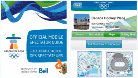 Seguire le Olimpiadi Invernali 2010 dall'app ufficiale per iPhone