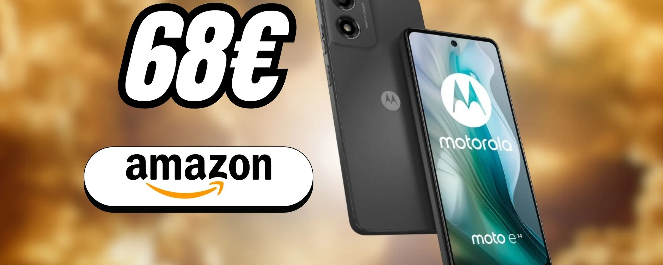 Motorola E14: a 68€ è un entry-level impossibile da non prendere