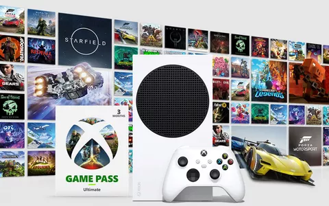 Xbox Series S con 3 mesi di Game Pass Ultimate a soli 249€ su Amazon