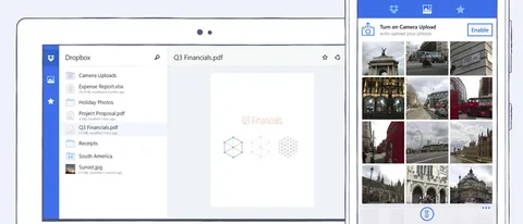 Dropbox, app universale per dispositivi Windows 