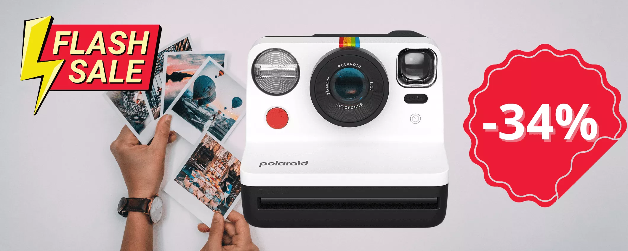 Polaroid Now Gen 2, design vintage e scatti sorprendenti ad un prezzo scontatissimo (-34%)