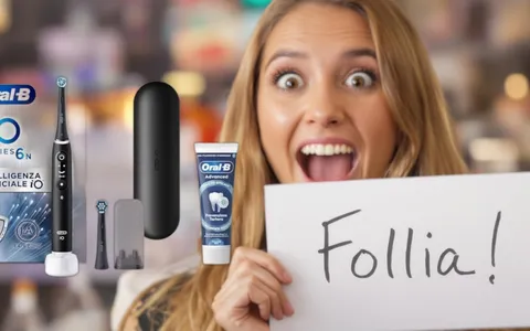 Offerta SCHOCK: oggi lo Spazzolino elettrico Oral-B iO lo paghi meno della metà