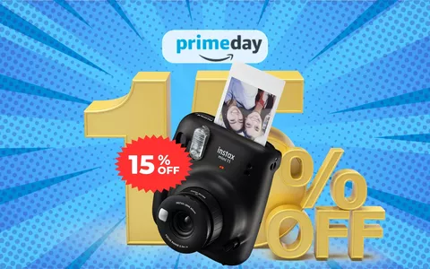 Prime Day 2023: Fujifilm Instax Fotocamera Istantanea a soli 59€ su Amazon!