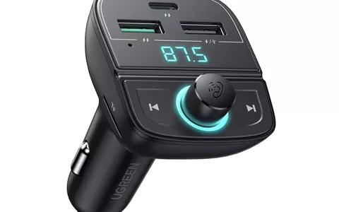 Trasmettitore FM Bluetooth per Auto con Vivavoce: 20€ con Coupon