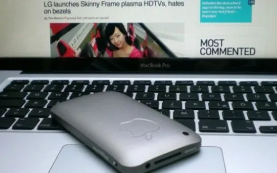 iPhone 3GS con rivestimento in titanio