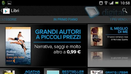 Google Libri, eBook per Android anche in Italia