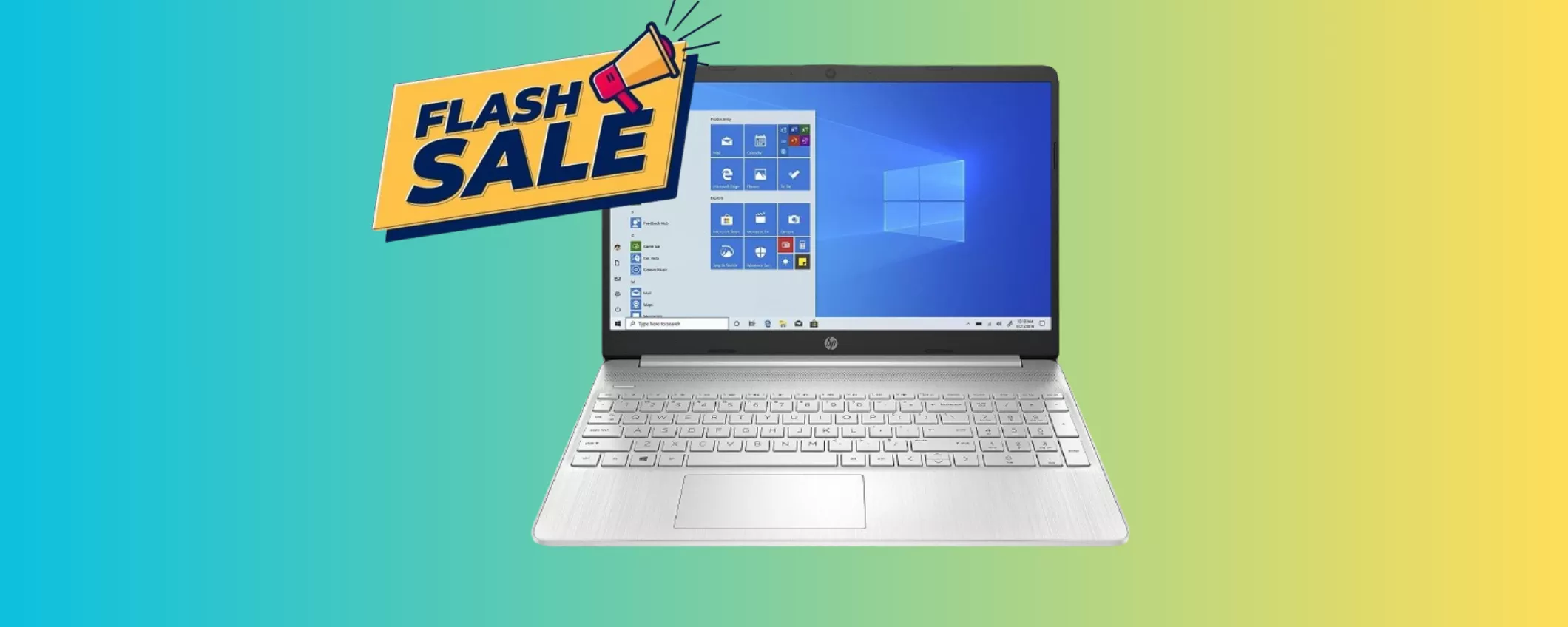 IL PC portatile HP più VENDUTO su Amazon in OFFERTA SPECIALE