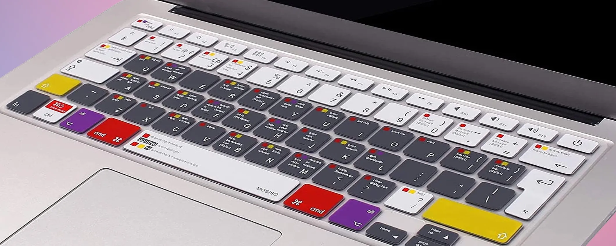 Copri-Tastiera MacBook Pro/Air: proteggi il Mac e impari le scorciatoie