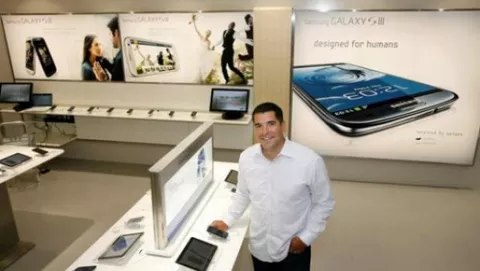 Il primo negozio Samsung Nord Americano somiglia ad Apple Store