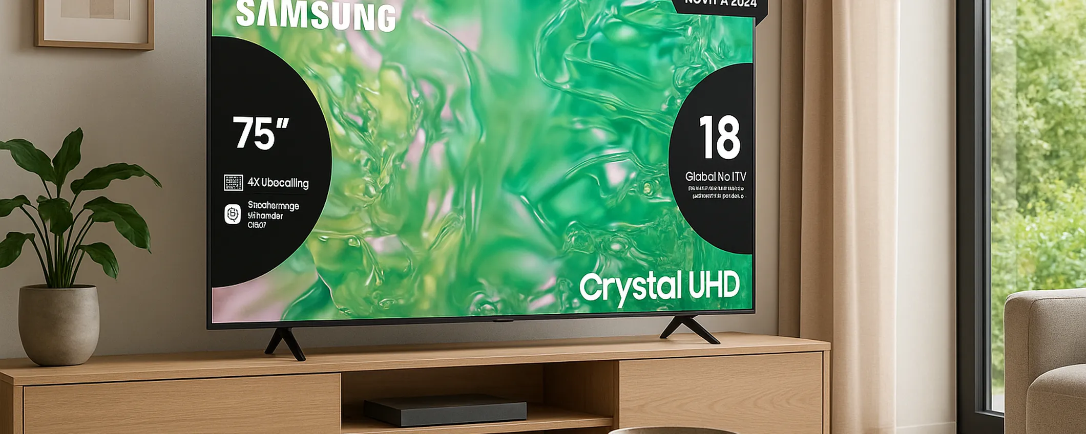 La smart TV dei tuoi sogni è qui ed è di Samsung: costa poco, offre tanto