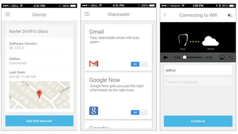 MyGlass, l'app companion di Google Glass su App Store e poi rimossa