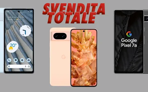 Google Pixel in svendita su Amazon: super sconti fino al -41%