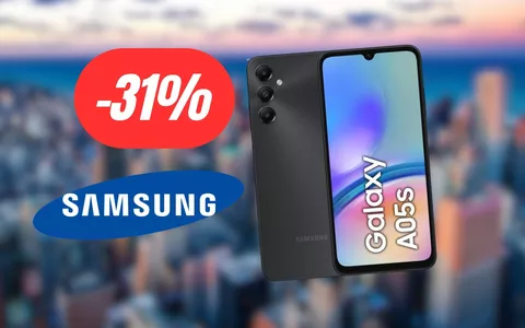 Samsung Galaxy A05s: l'entry level DEFINITIVO al 31% di sconto