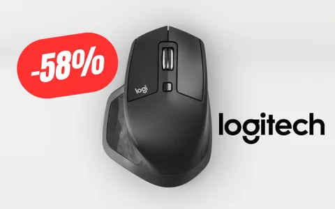 Mouse Logitech ergonomico e preciso: SCONTO FOLLE DEL 58%