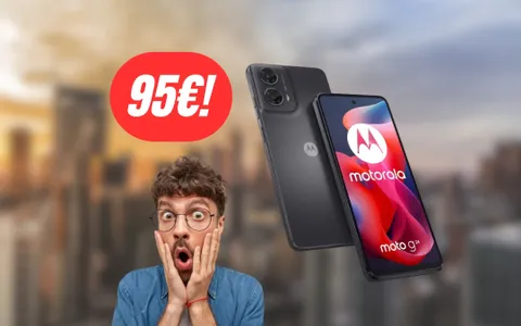 Motorola G24 oggi costa solo 95€: OCCASIONE UNICA su Amazon