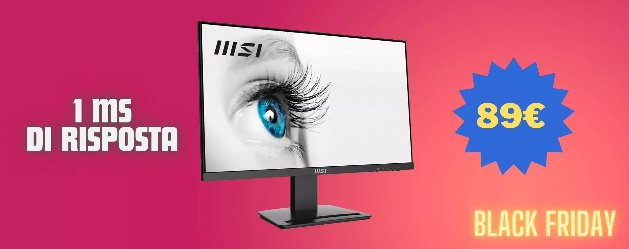 Monitor MSI PRO: il meglio per il tuo PC in offerta