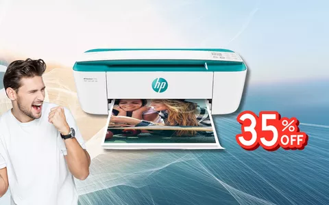 Stampante HP DeskJet 3762: SCONTO ECCEZIONALE disponibile ancora per poco