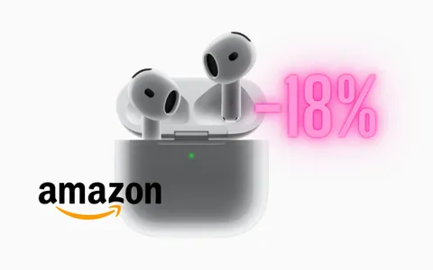 AirPods 4: Amazon lancia la promo sulle cuffie Apple, prezzo TOP