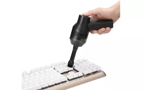 Mini aspirapolvere portatile: pulisce tastiere e accessori - Melablog