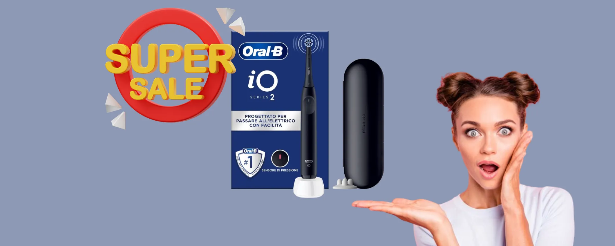 Spazzolino elettrico Oral-B iO 2 a soli 49,99€: occasione unica su Amazon