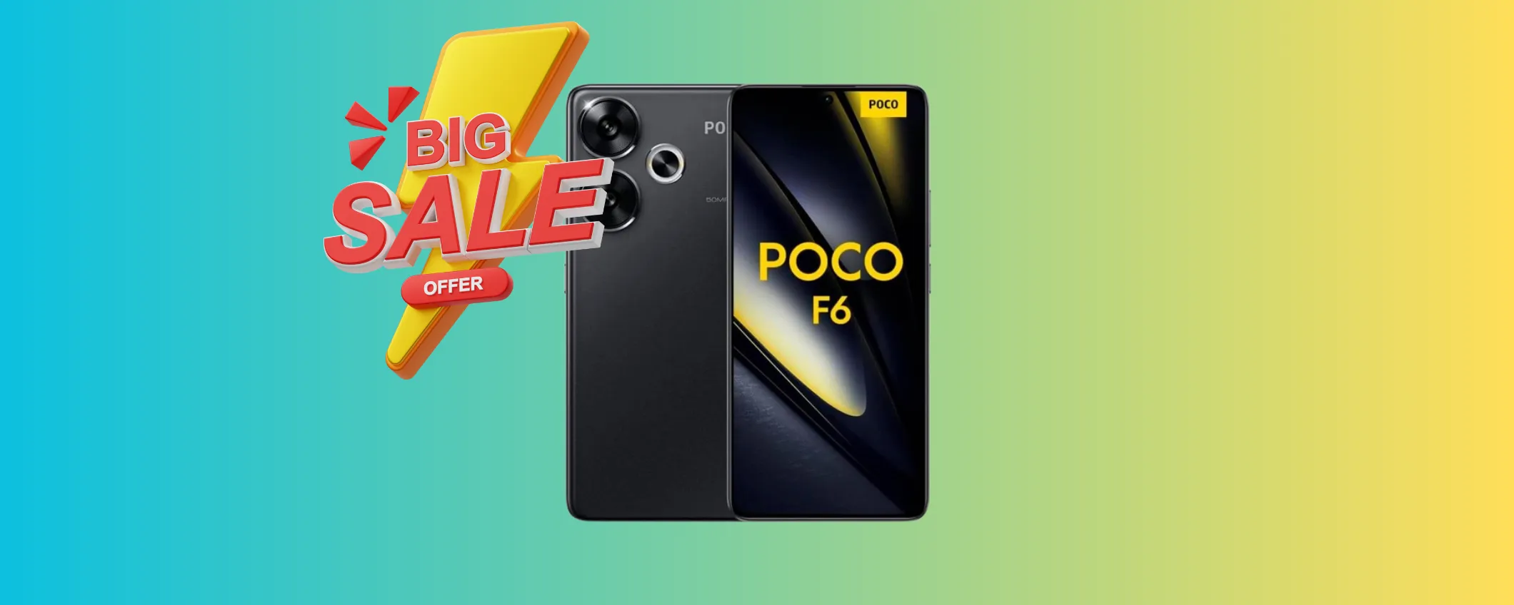 Xiaomi POCO F6: applica il coupon eBay ed è tuo ad una spesa minima