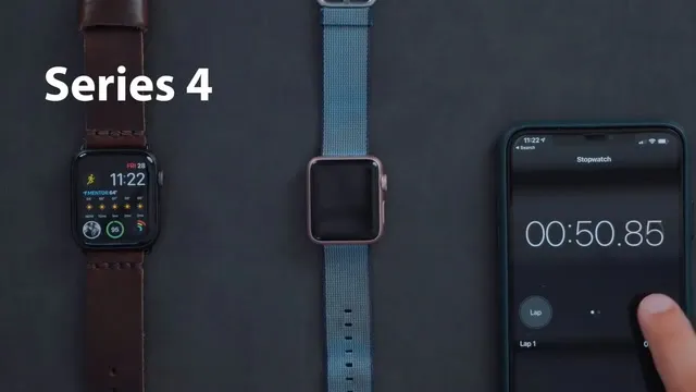 Apple Watch Series 4 - Test Velocità