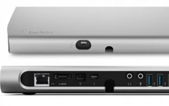 Belkin Thunderbolt Express Dock da settembre a 399$