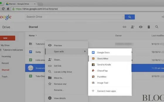 Google Drive, aprire i documenti con le app compatibili installate su Mac