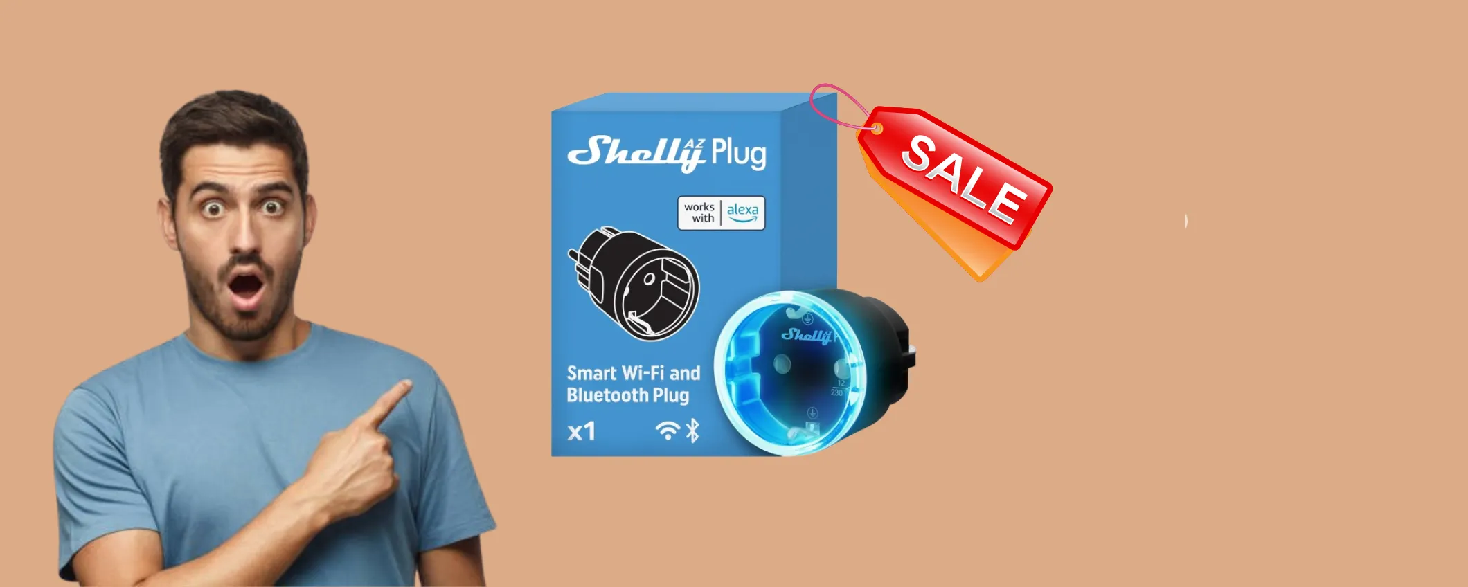 Casa sempre più smart con la Presa intelligente Shelly a soli 20€ su Amazon
