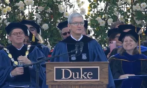 Tim Cook, discorso alla Duke University: 