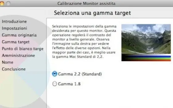 Snow Leopard innalza a 2,2 la correzione di Gamma