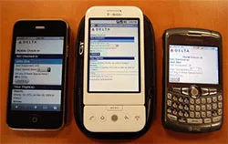 Utenti Android, iPhone e Blackberry usano le stesse apps