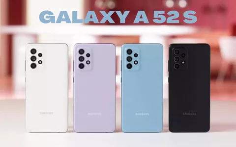 Samsung Galaxy A52s: sconto FOLLE su Amazon (-34%)