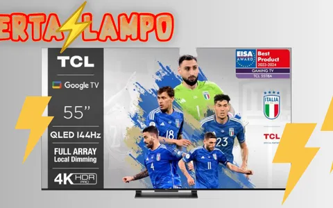 Risparmia 160€ sulla Smart TV TCL da 55