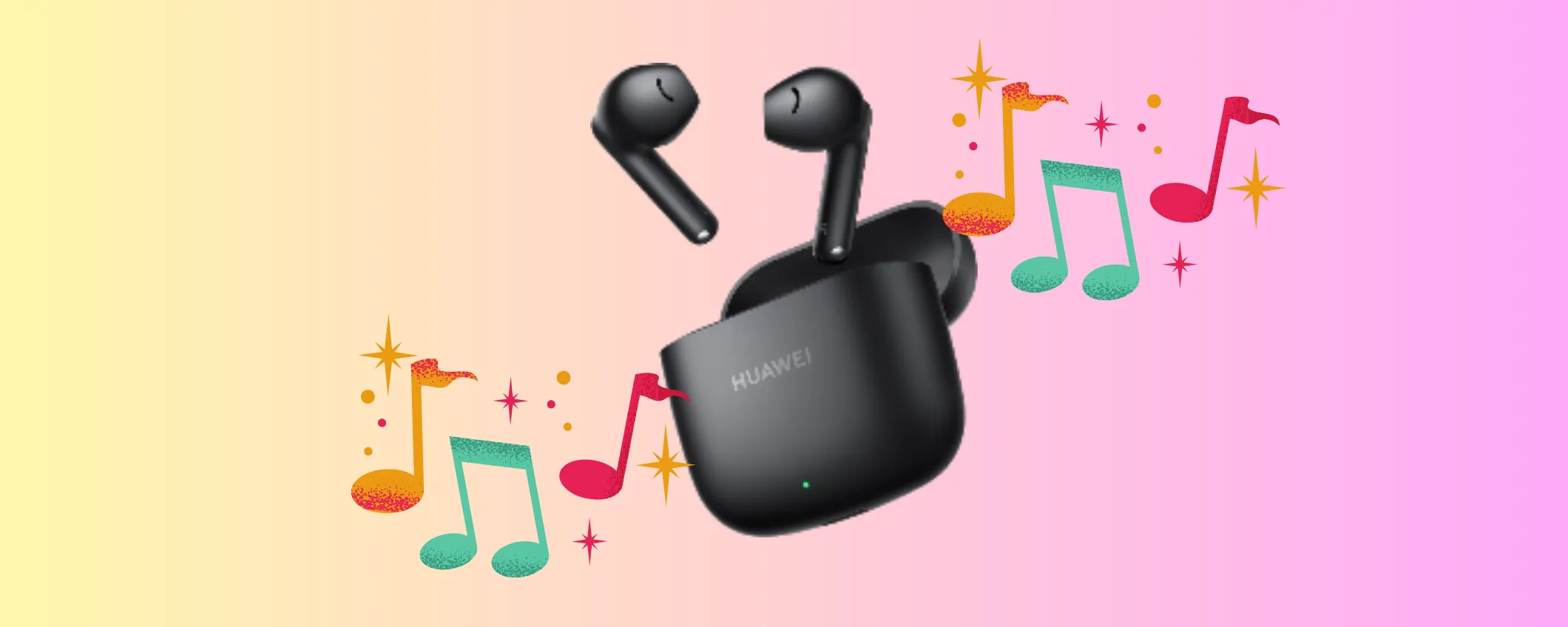 HUAWEI FreeBuds SE 2 a quasi metà prezzo: oggi le paghi soli 27€ (-45%)