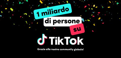 TikTok supera il miliardo di utenti attivi al mese