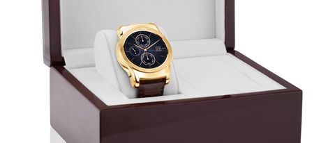 LG Watch Urbane Luxe, smartwatch in oro a 23 carati