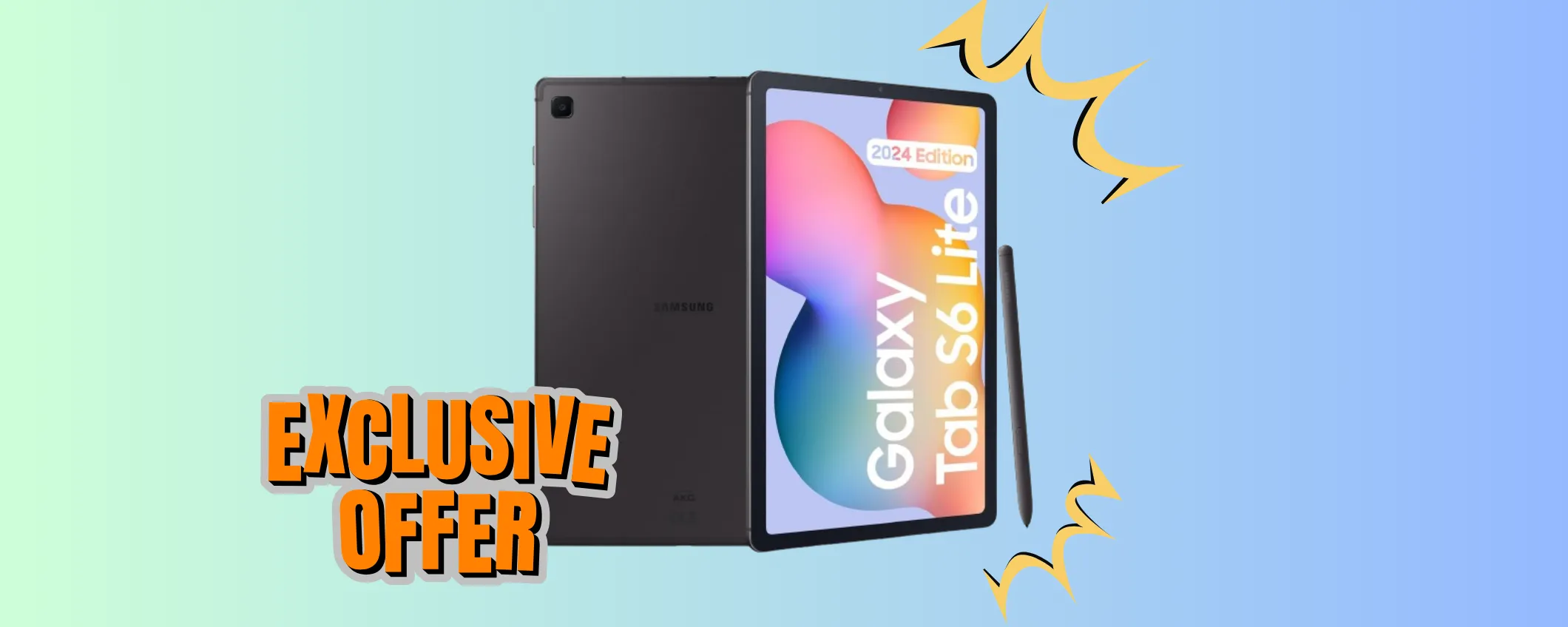 Samsung Galaxy Tab S6 Lite in sottocosto: ancora per poco su Amazon