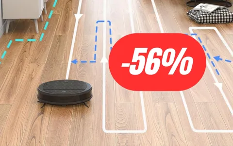 Robot aspirapolvere Lefant: 3200Pa e sensore di collisione (-56%)