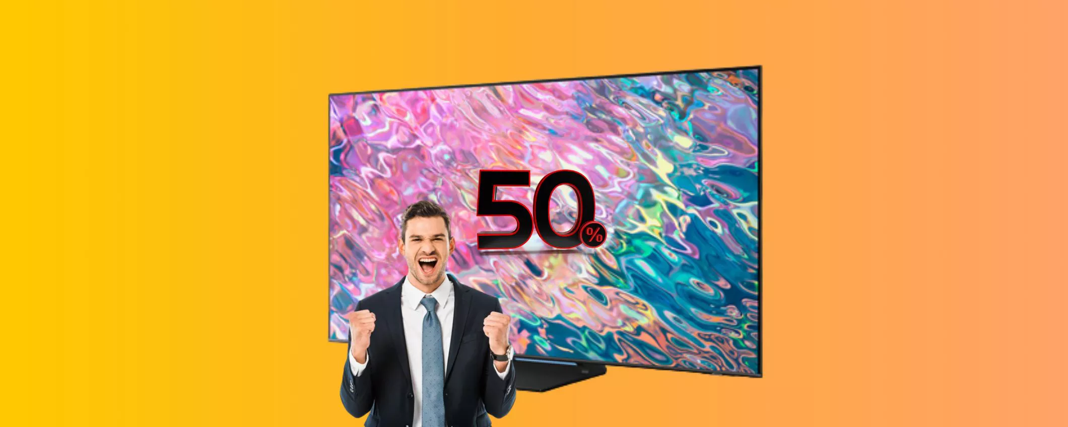 Una smart TV Samsung top a metà prezzo è possibile? Assolutamente si!
