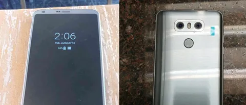 LG G6, doppia fotocamera da 13 megapixel