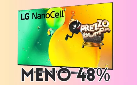 LG NanoCell 43, nano è solo il prezzo, lo sconto è MAXI!
