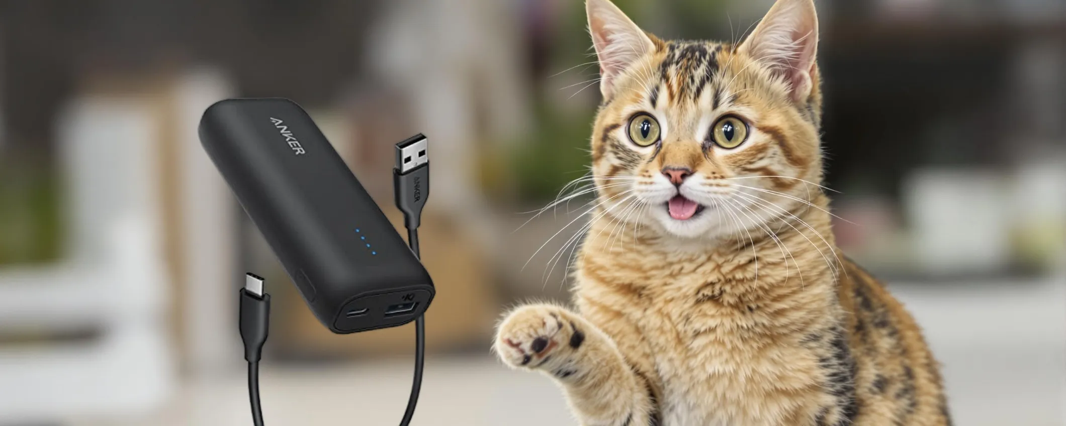 Offerta di Primavera ANKER: il power bank da 5200 mAh a soli 19,99€!