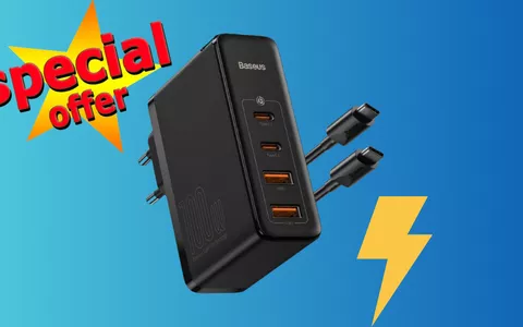 Caricatore USB C 4-in-1 a prezzo stracciato con il coupon sconto Amazon