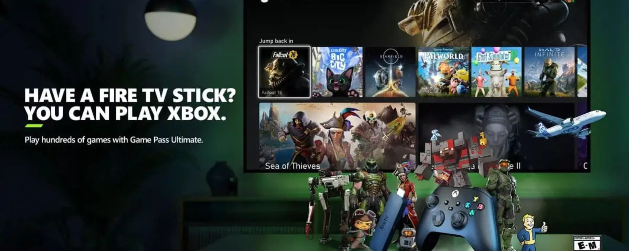 Non serve la console: da oggi è possibile giocare con Xbox attraverso Fire TV Stick