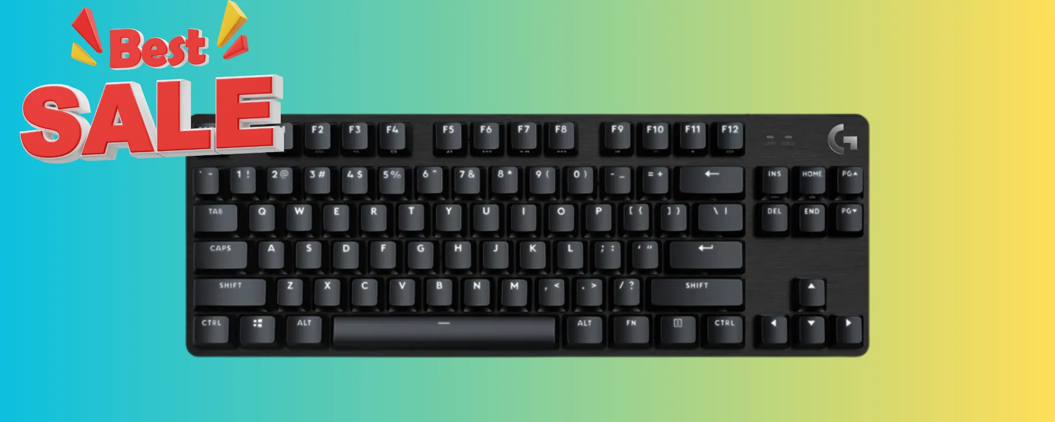 Offerta BOMBA: oggi la Tastiera da gaming Logitech la paghi meno della metà