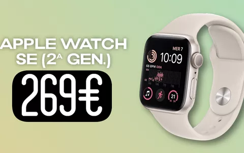 Apple Watch SE (2ª gen.) in OFFERTA a 269€, e già questo basta
